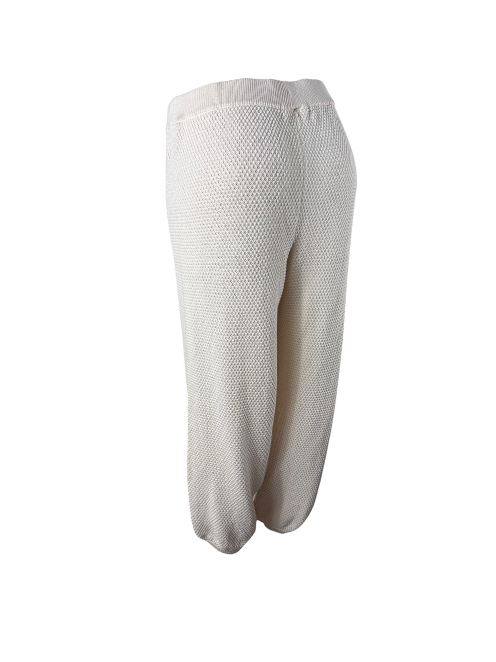 FREE People Beach Cozy Knit Cream Lounge Pants - Picture 3 of 4